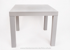 R 10 Tisch-grau B55 H45 T55 cm